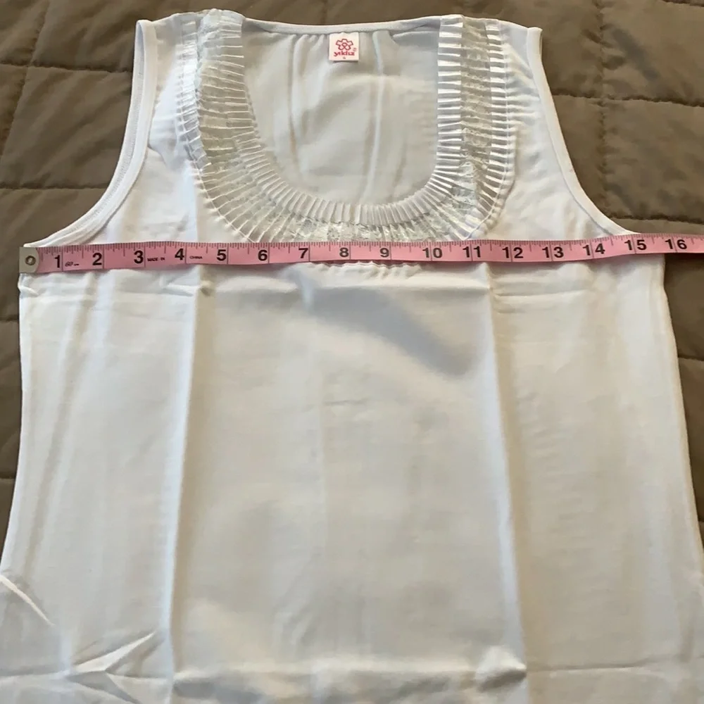 New White Tank Top - Picture 5 of 9